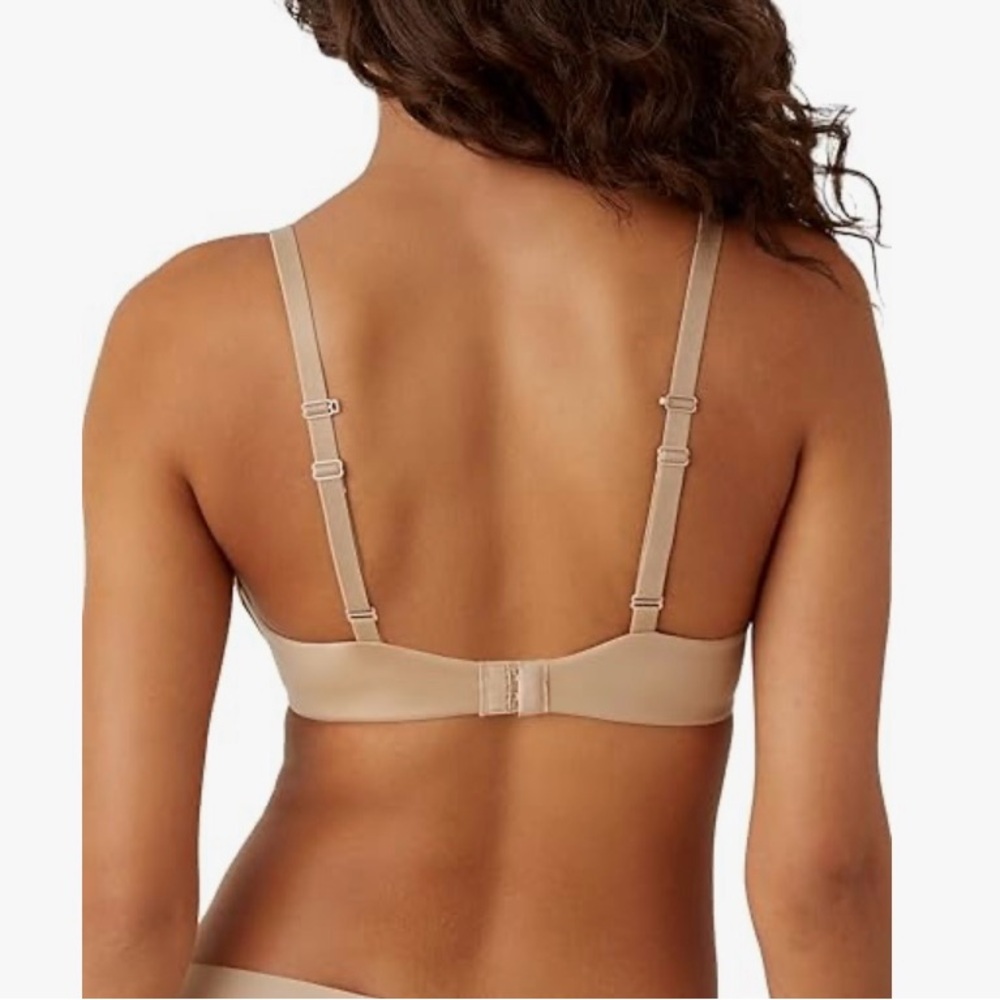 Wacoal b.tempt'd Future Foundation Wire Free T-Shirt Bra NWT 34D in Au Natural - Picture 2 of 7